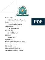 Nuclear Fusion Reactor Assignment ?