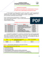 CONVOCAÇÃO PARA A APRESENTAÇÃO DOS DOCUMENTOS DE COMPROVAÇÃO E CONTRATAÇÃO CONDICIONADA A EXISTÊNCIA DE VAGAS - SERVENTE DE LIMPEZA - EDITAL10-2023 ÀSS 09h