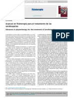 ARTÍCULO - Avances en Fisioterapia para El Tratamiento de Tendinopatías