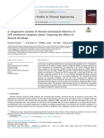 A Comparative Analysis of Thermos Mechanical Behavior of - 2022 - Case Studies I