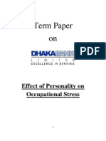 Term Paper On Dhaka Bank