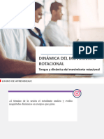 Diapositiva de Dinámica de Cuerpo Rígido