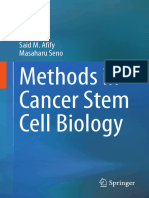 Methods in Cancer Stem Cell Biology