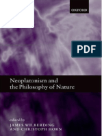 Neoplatonism and The Philosophy of Natur