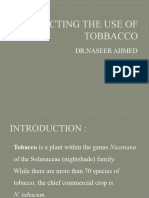 Restricting The Use of Tobbacco