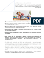 Avaliação Diagnóstica Na Educação Infantil