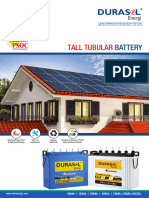 Durasol Tall Tubular Battery Brochure - C20 (Nepal)