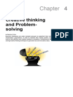 Chapter 4 Creative Thinking & Problem Solving