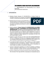 Informe Requerimiento de Obstetra