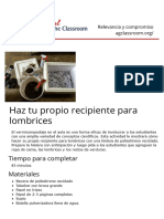 Haga Su Propio Recipiente para Lombrices - La Agr