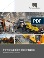 BSA Pompes À Béton Stationnaires Brochure FR