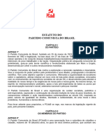 Estatuto Do PCdoB Com Alteracoes Aprovadas No 15o Congresso Consolidado