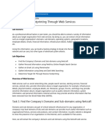 Module 02 - Footprinting and Reconnaissance - Lab 2 - Perform Footprinting Through Web Services