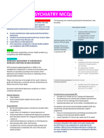 PASSMEDICINE MCQs-PSYCHIATRY