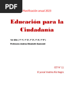 1°CB - Ed. para La Ciudadanía - Guenomil