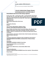 Treatment of Adult Chronic Indeterminate Chagas Disease With Benznidazole and Three E1224 Dosing Regimens A Proof of Concept Randomised Placebo Controlled Trial