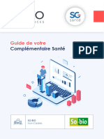 Guide Frais de Santé SO BIO 2024 - Non Cadres