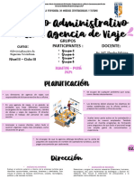 Proceso Administrativo de Una Agencia de Viaje (Grupos 2, 6, 7, 8)