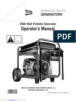 Manual de Generador de Corriente Eléctrica