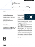 Di Gregori, María Cristina y Pérez Ransanz, Rosa - Condicion - Humana - Transformacion - y - Tecnología. El Legado de John Dewey