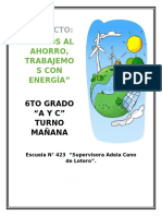 Proyecto de Feria de Ciencias Energia 2023