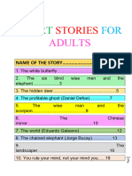 Short Stories For Adults