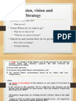 2 & 3. Vision, Mission and Strategy New