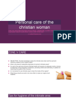 Personal Care of The Christian Woman