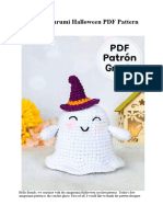 Ghost Amigurumi Halloween PDF Free Pattern