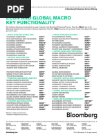 ECON AND GLOBAL MACRO Cheat Sheet