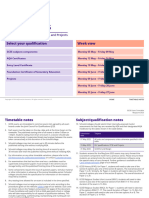 June Timetable Gcse 2025