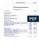 SECCIÓN 204-01 Suspensión Delantera: Página Contenido