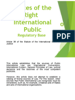 Sources of Public International Law