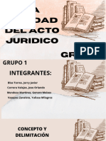 Acto Jurídico (Grupo 01)