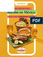 Recetas Nacidas Mexico