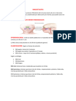 Rinositusitis, Absceso, Hematoma Septal