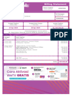 Billing Statement: Egit Putra Wananda