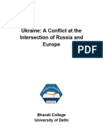 Ukraine - A Conflict at The Intersection of Russia and Europe