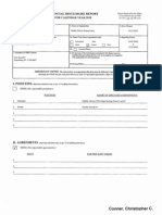 Christopher C Conner Financial Disclosure Report For 2010