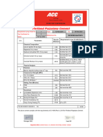 Test Certificate ACC Cement