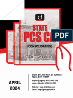 State - PCS CA Cons - (Uttarakhand) April