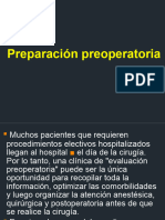 Preparación Preoperatoria