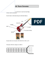 First Electric Bass Lessons S