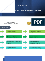 CE 4130 Transportation