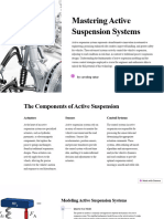 Active Suspension Systems