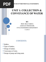 AEE Unit 1 Collection and Conveyance of Water