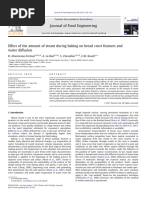 Effect of The Amount of Steam During Baking On Bread Crust Features