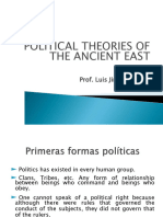 Political Thought of The ANCIENT EAST