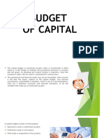 Capital Budget Presentation