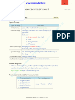 Pharmacology Revision E6.5 (Medmutant - Xyz)